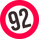 92 Design logo